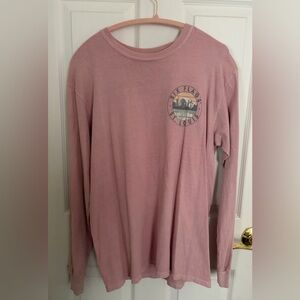 Six Flags St. Louis Pink Long Sleeve Tee